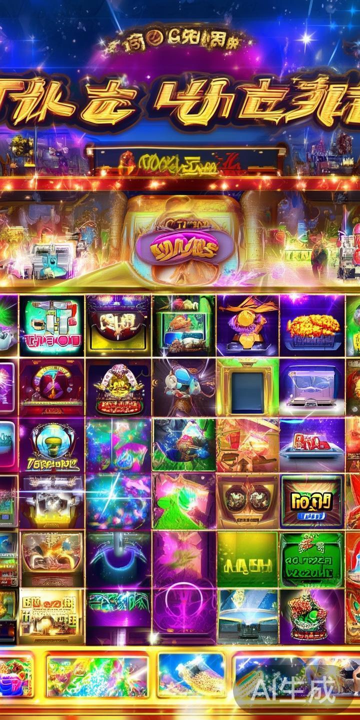 老虎机：平台提供大量主题多样、奖池丰富的电子游戏，