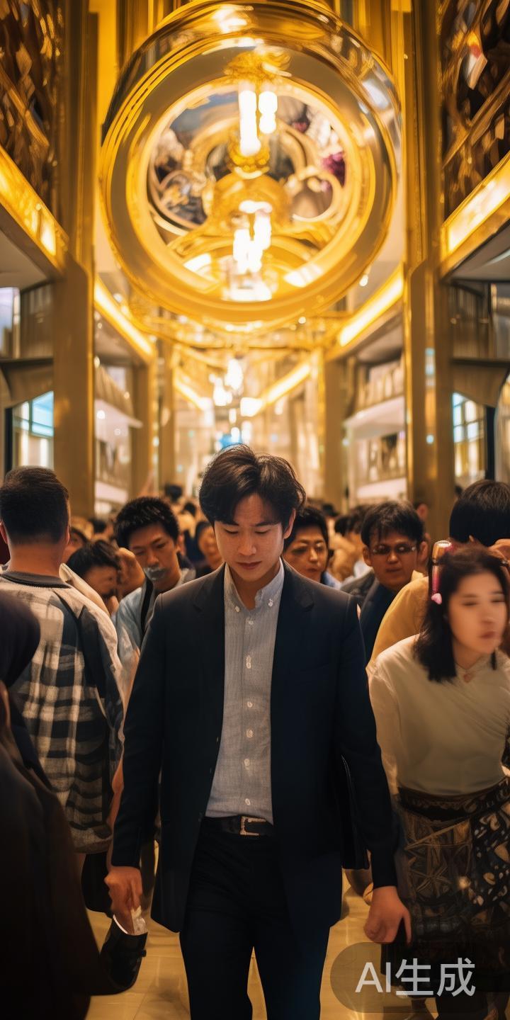 许多赌客在进入新葡京时，心怀侥幸心理，期望一夜暴富